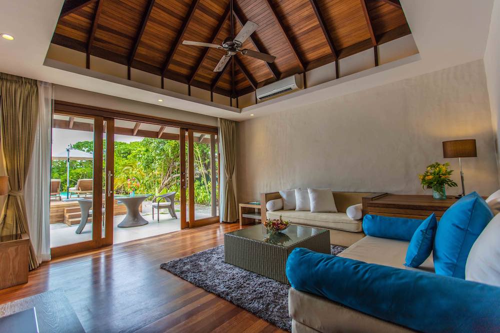 Deluxe Sunset Beach Villa with Pool at Hideaway Beach Resort and Spa, view 4